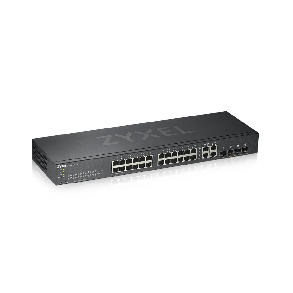 Zyxel GS1920 Conmutador gestionado inteligente Gigabit de 24 puertos NebulosaFlex Nube GS1920-24v2