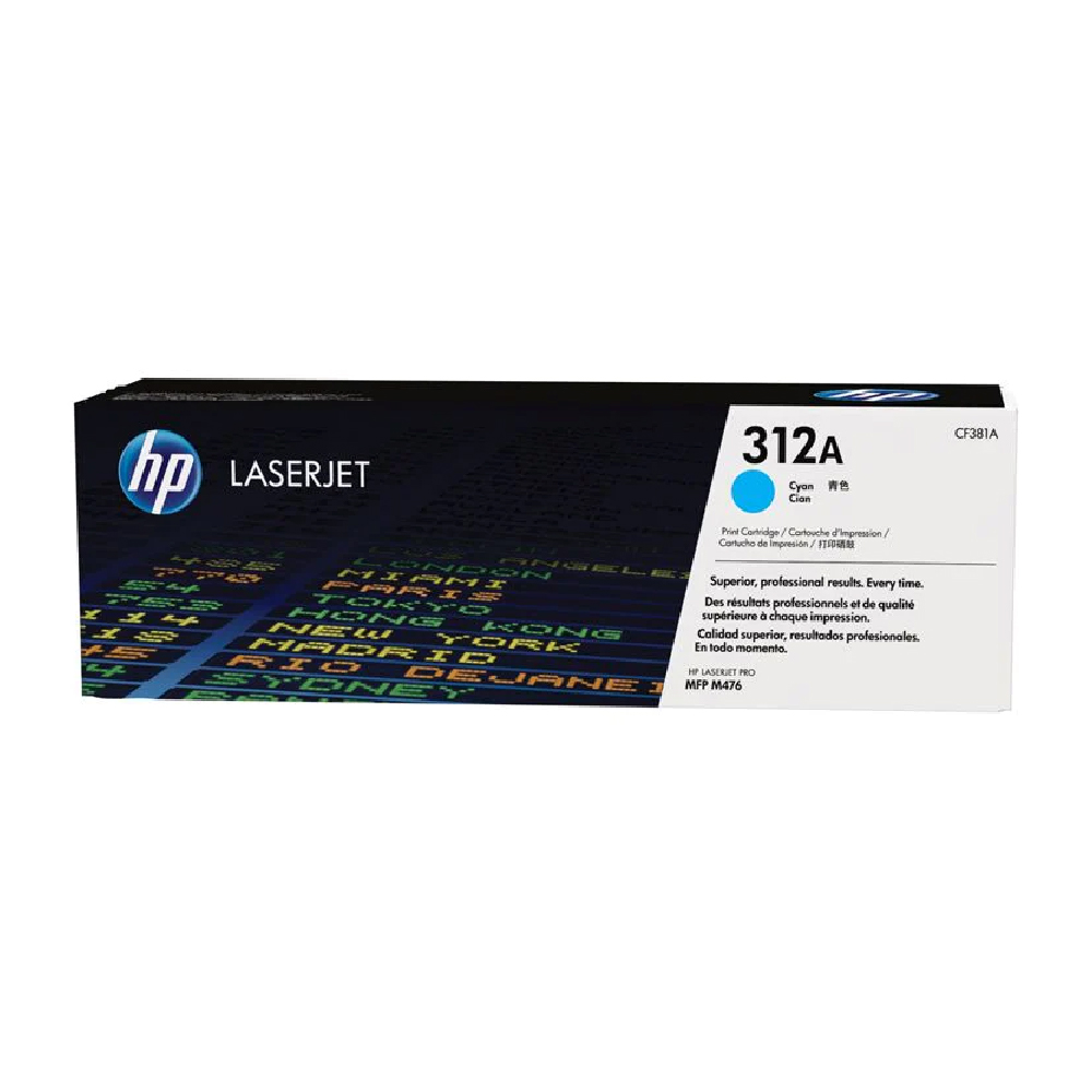 HP 312A tóner cián CF381A