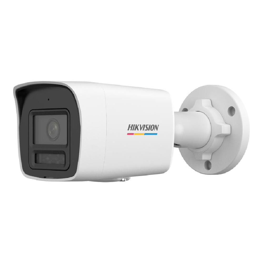 Hikvision Cámara de red tipo bala fija ColorVu de 2 MP con luz híbrida inteligente DS DS-2CD1027G2H-LIU 2.8mm
