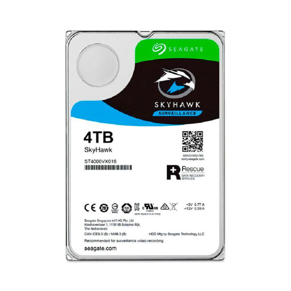 Seagate SkyHawk Surveillance Disco duro interno 3.5" 4TB ST4000VX016