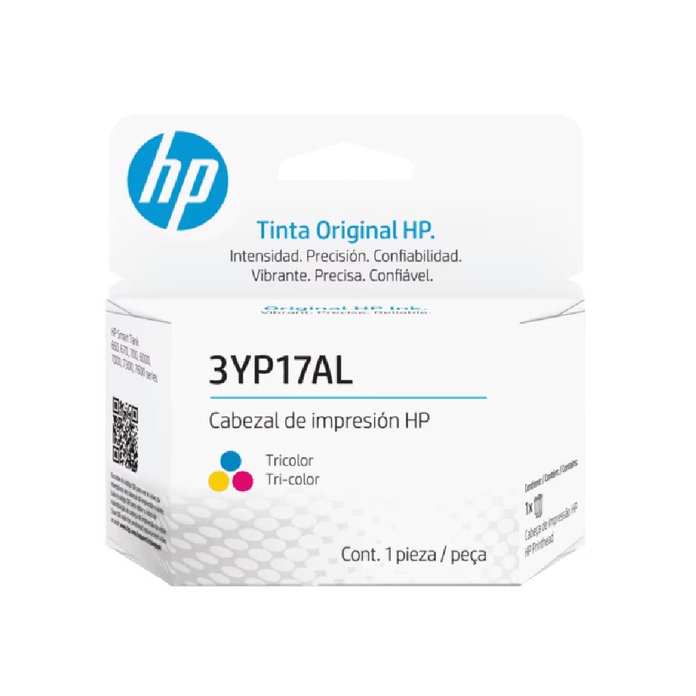 HP cabezal de impresión tricolor 3YP17AL