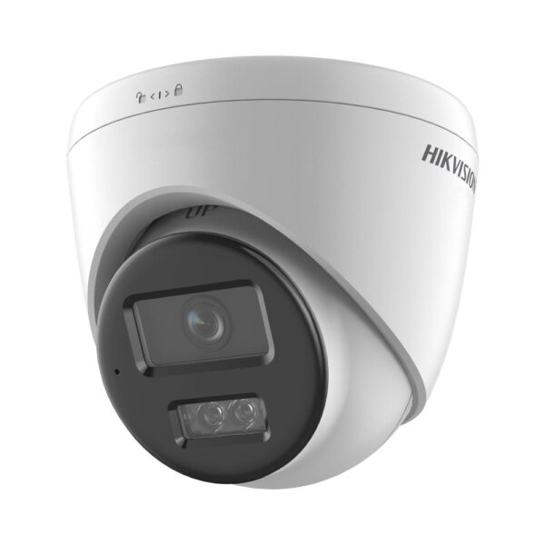 Hikvision Cámara de red de torreta fija, ligera e inteligente, de 6 MP DS-2CD1363G2-LIUF