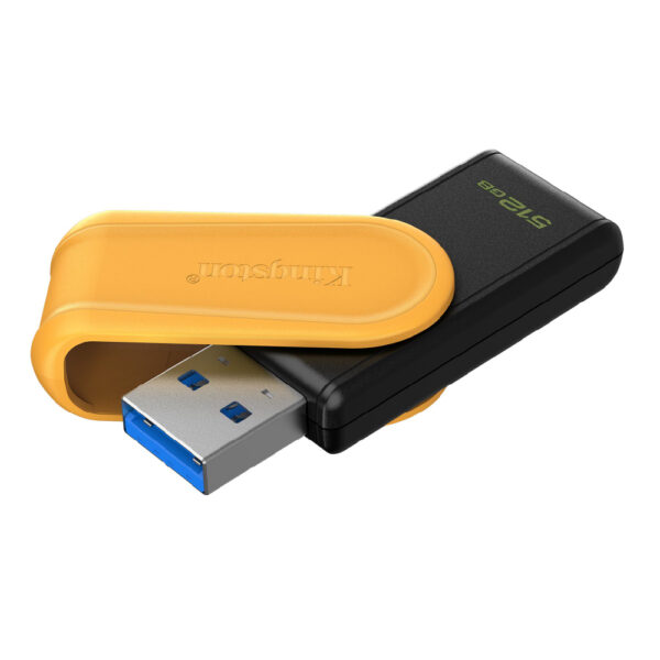 Kingston Unidad USB 3.2 Gen 1 DataTraveler Exodia S memoria 512GB color negro/amarillo  DTXS/512GB