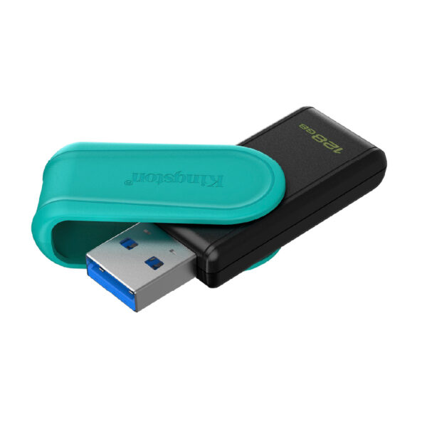 Kingston memoria USB 3.2 Gen 1 128GB color negro/turquesa DTXS/128GB
