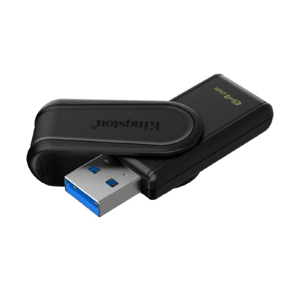 Kingston memoria USB 3.2 Gen 1 DataTraveler Exodia S color negro DTXS/64GB