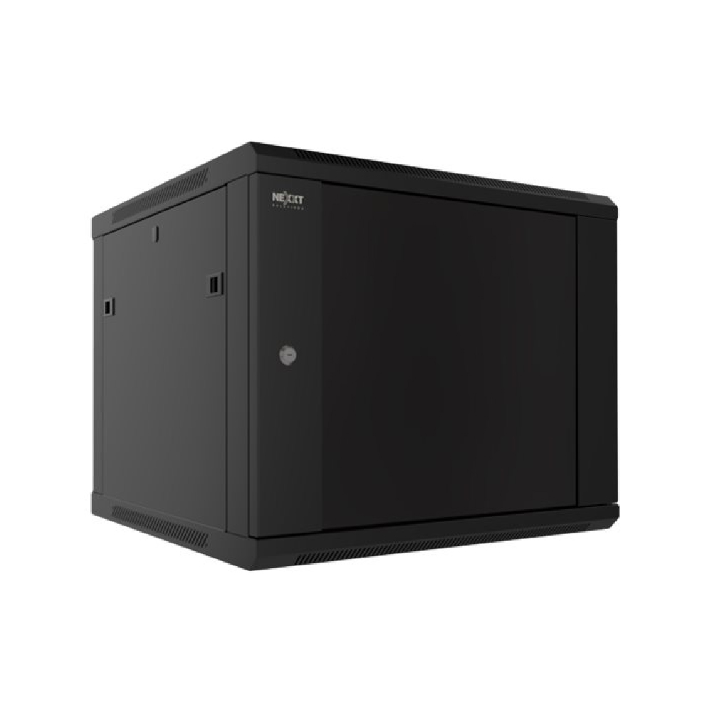 Nexxt Solutions Gabinete de pared fijo y semi-ensamblado 6U 600X450 NEC-F6U64B