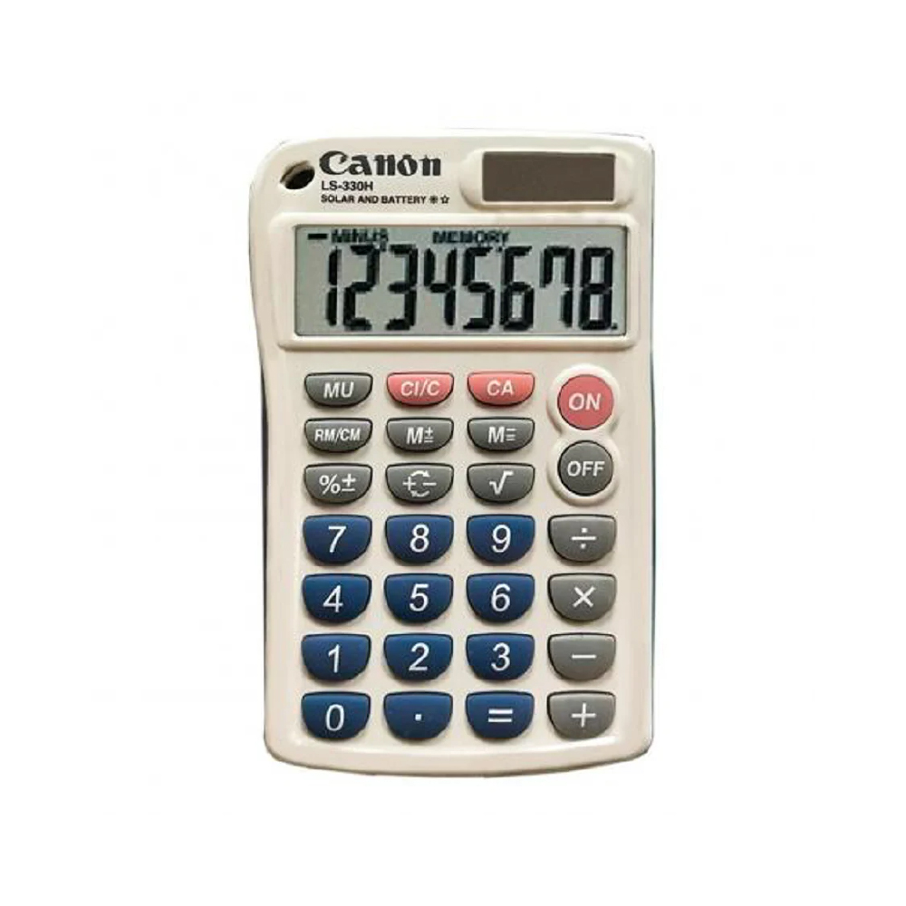 8942A001AB Canon LS-330H calculadora de bolsillo de 8 dígitos 8942A001AB - Imagen 1