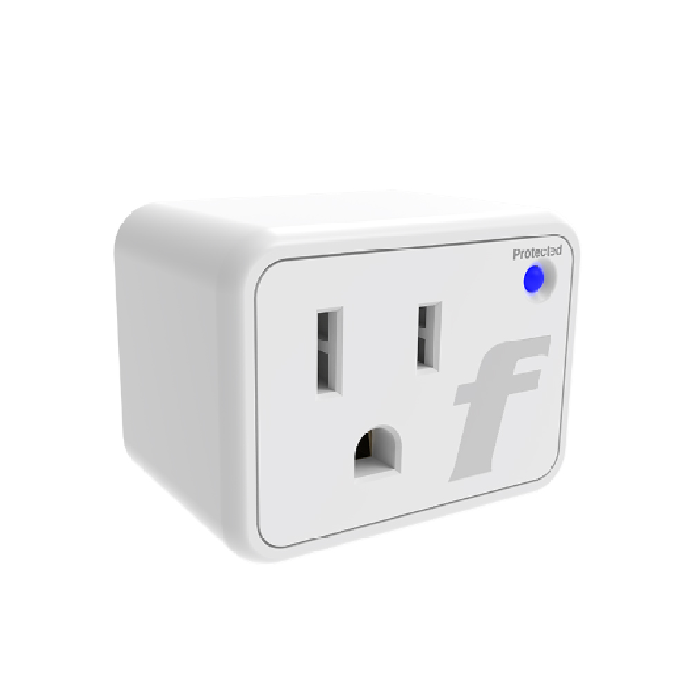 Forza Protector tensión 1875-2500W/650J, 1-NEMA, Enchufe de pared -110/220V FSP-112W