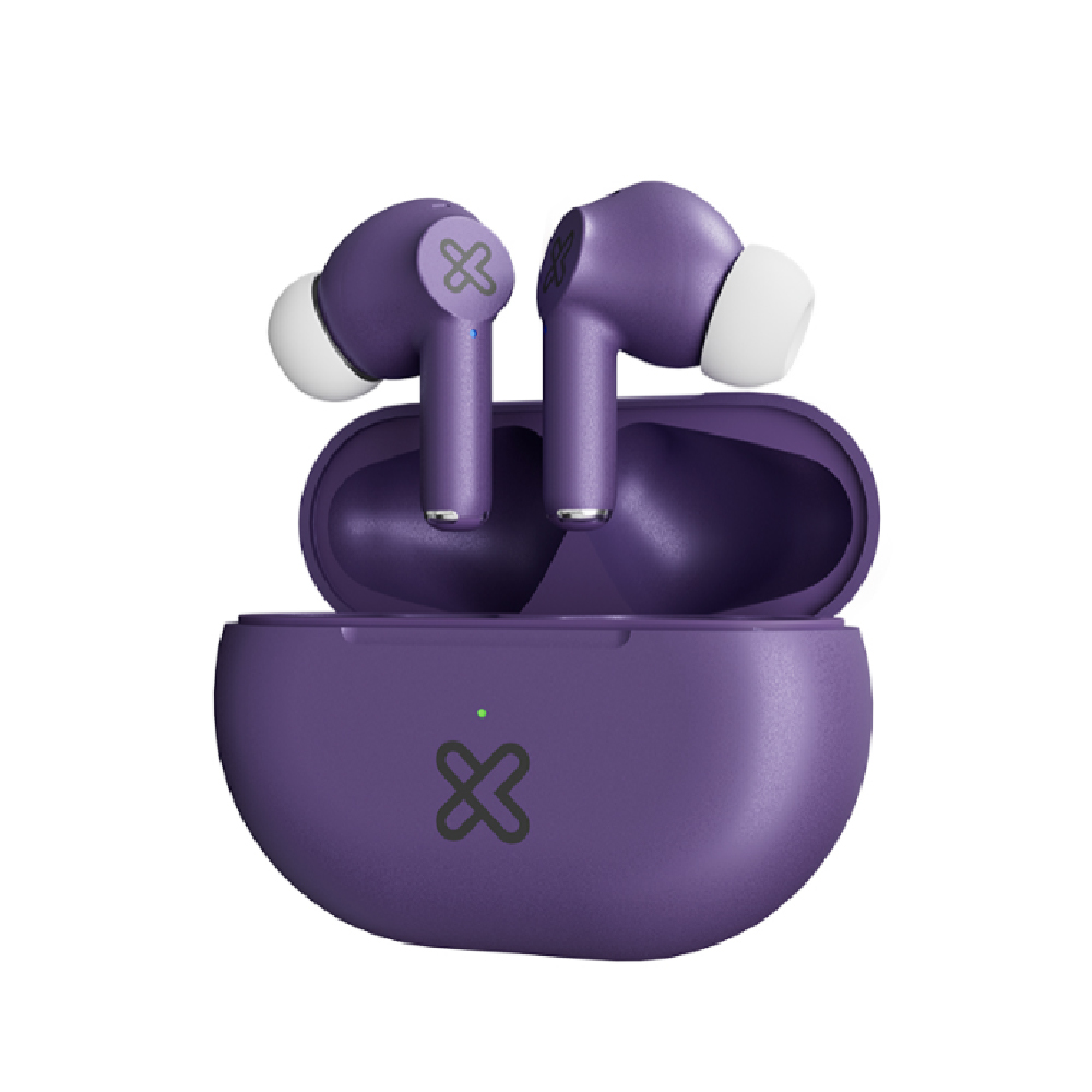 KTE-015PR-100 Klip Xtreme Buds-Fi audífonos true wireless color morado KTE-015PR - Imagen 1