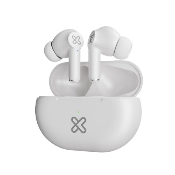 Klip Xtreme Buds-Fi audífonos true wireless color blanco KTE-015WH