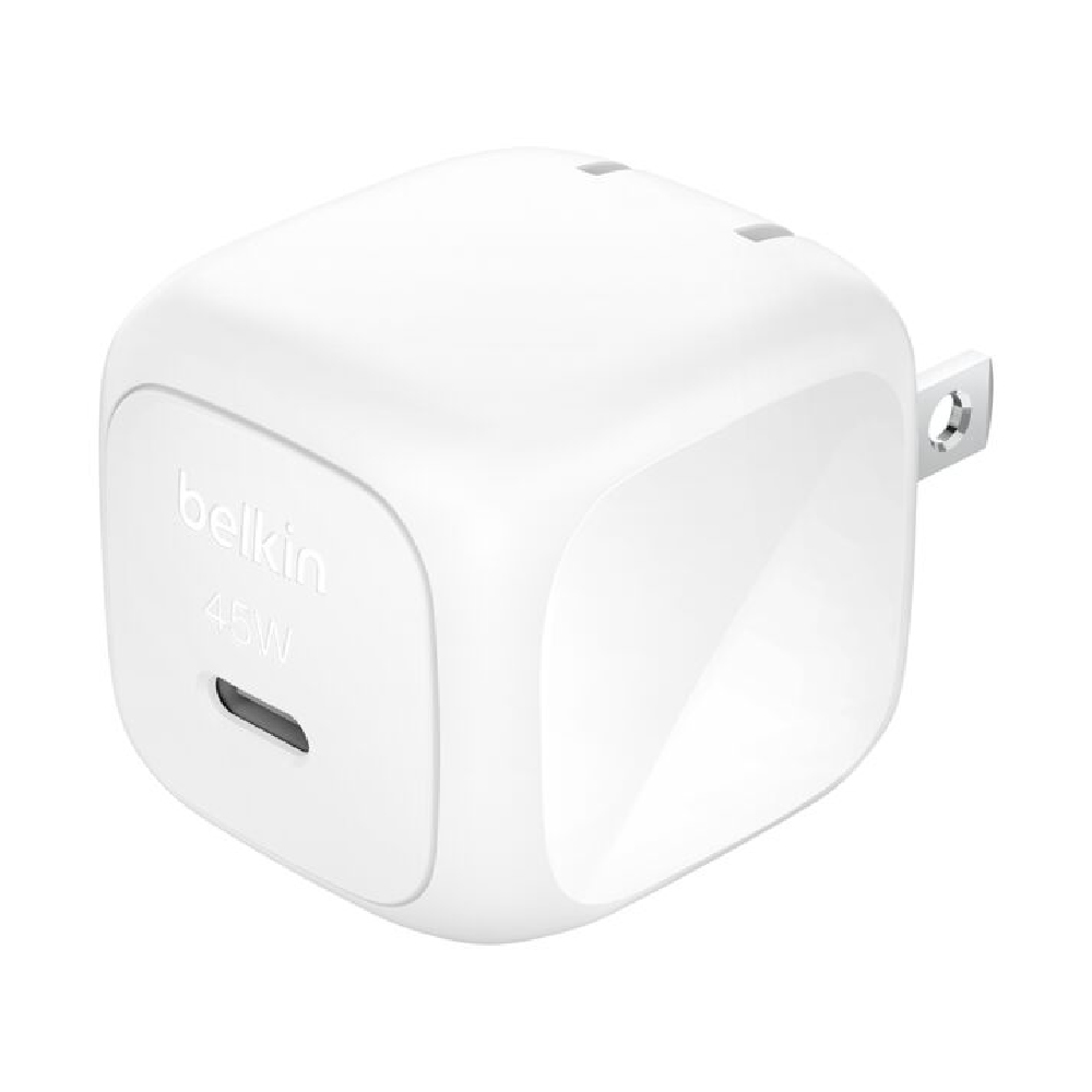 Belkin Cargador de pared compacto USB-C de 45 W WCA013dqWH