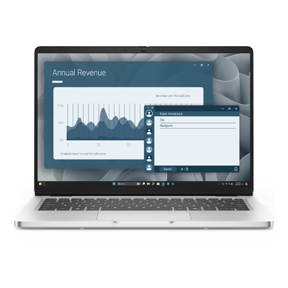 Dell Pro laptop 14" Ryzen 5, 16GB RAM, 512GB SSD, W11PRO, NFF86