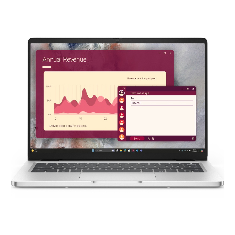 Dell Pro laptop Ultra5, 16GB RAM, 512GB SSD, W11PRO Inglés PC14250_U7ARL16512WPE_3WX