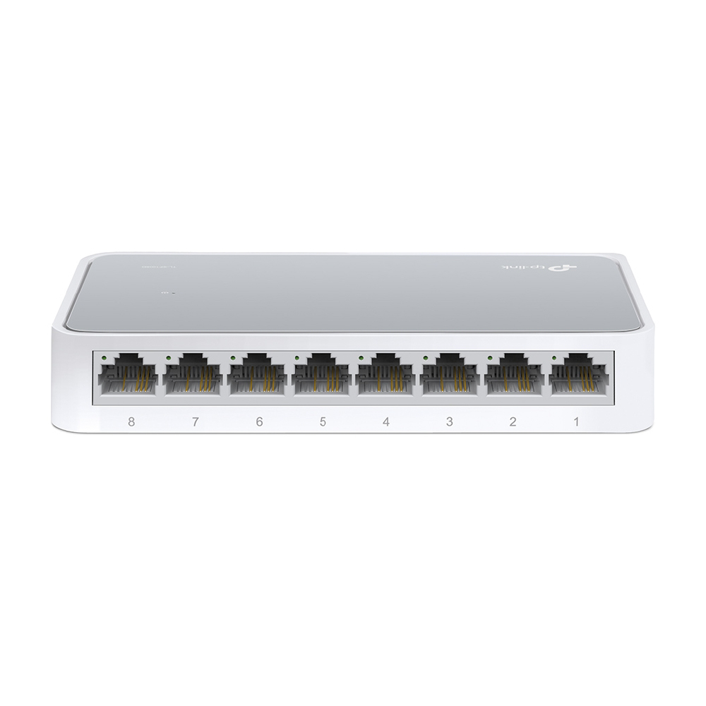 TP-Link Switch de escritorio de 8 puertos 10/100 Mbps TL-SF1008D