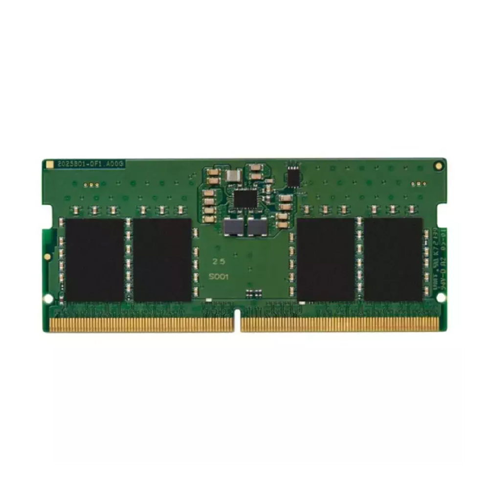 Kingston Memoria RAM DDR5 5600MT/s Non-ECC Unbuffered SODIMM CL46 1RX16 1.1V 262-pin 16Gbit KCP556SS6-8