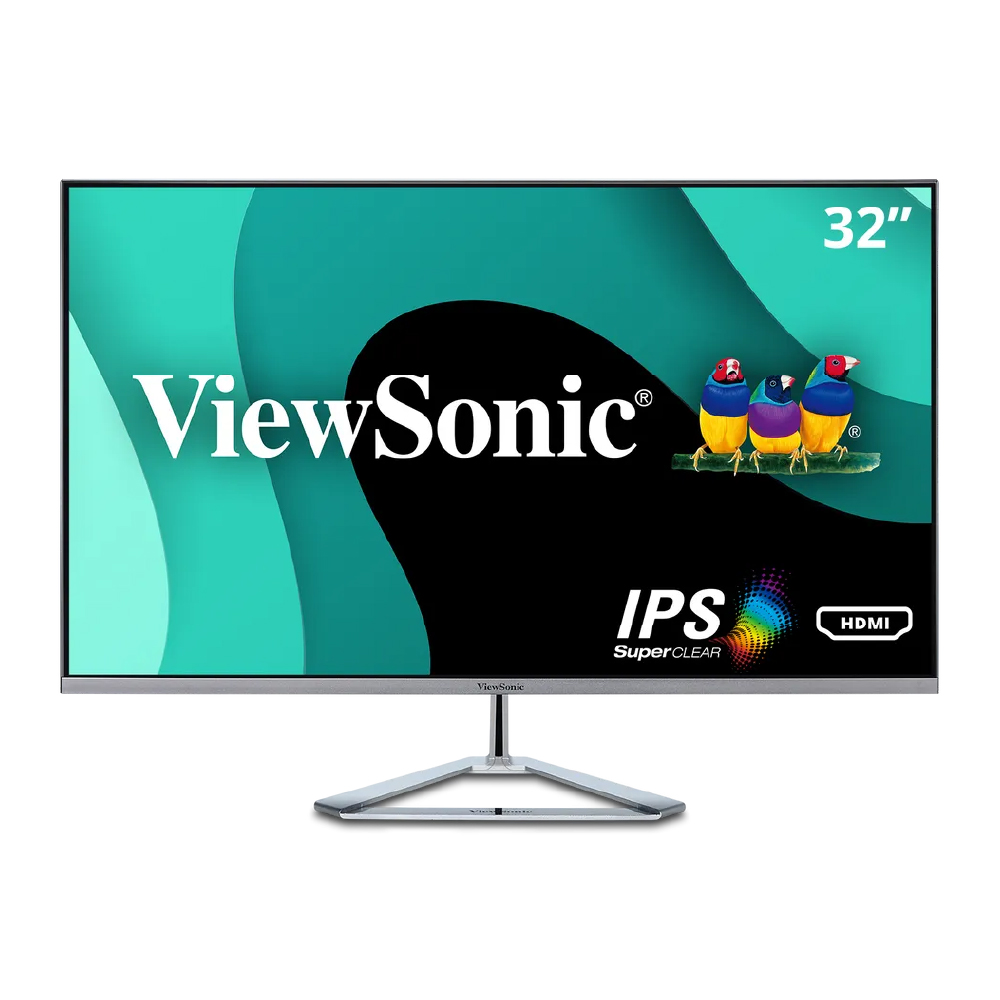 ViewSonic VX3276 Monitor IPS de bisel delgado ViewSonic de 32" y 1080p con HDMI, DisplayPort VX3276-MHD
