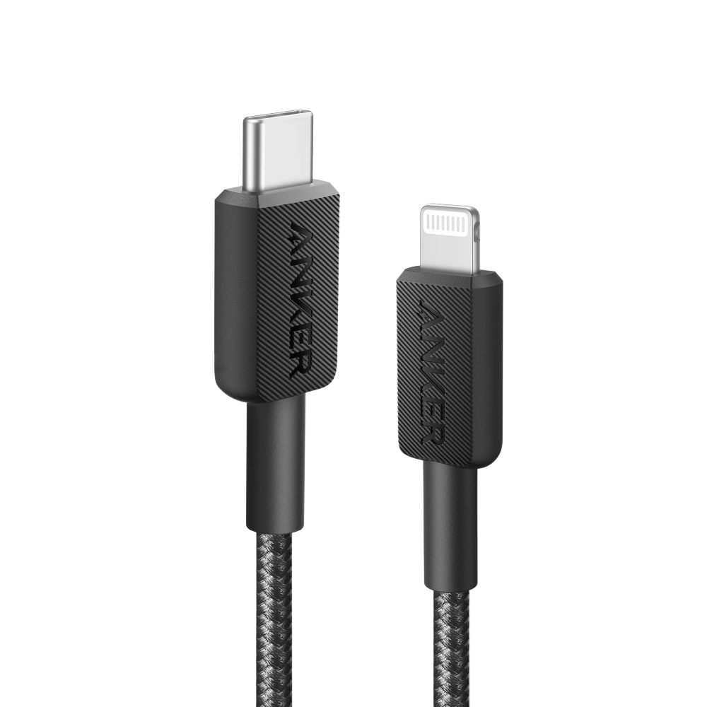 Anker Cable de carga/sincronización 322 USB-C a Lightning 3 pies A81B6H11