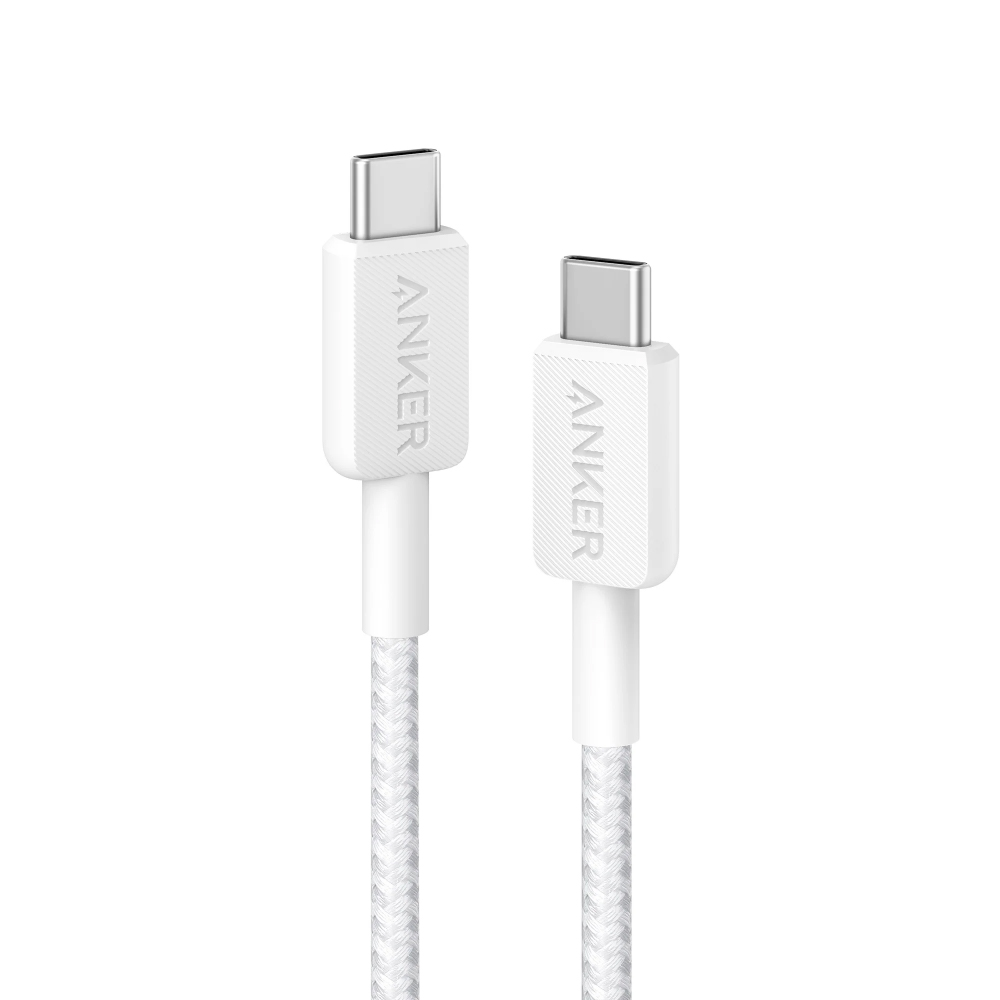 Anker Cable 322 USB-C a USB-C color blanco A81F6H21
