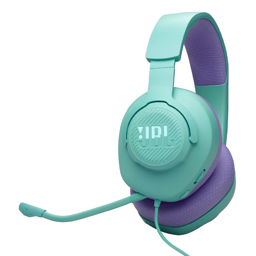 JBL Quantum audífonos inalámbricos gaming color cyan JBLQTUM100M2CYNAM