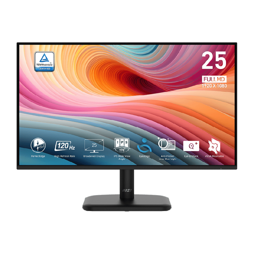 MSI monitor 24.5" 1920x1080 HDMI color negro PRO MP251L E2