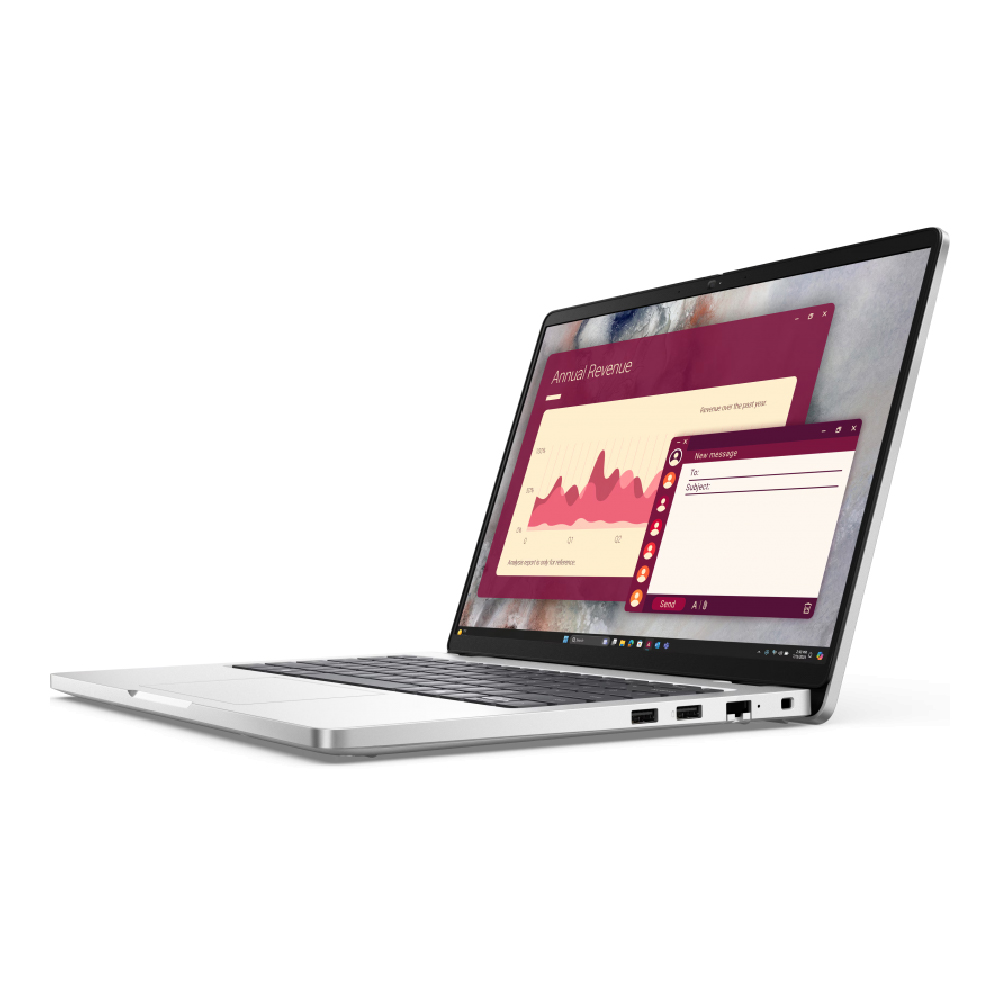 Dell Pro laptop 14" Ultra5, 16GB RAM, 512GB SSD, W11PRO color plateado Y5C5C