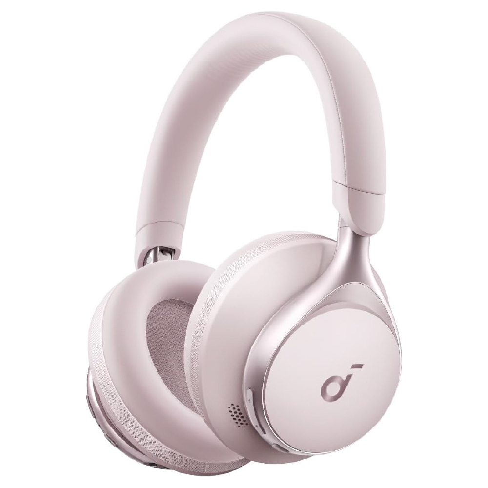 Soundcore Space One audífonos inalámbricos con cancelación de ruido, color nube rosada A3035Z51