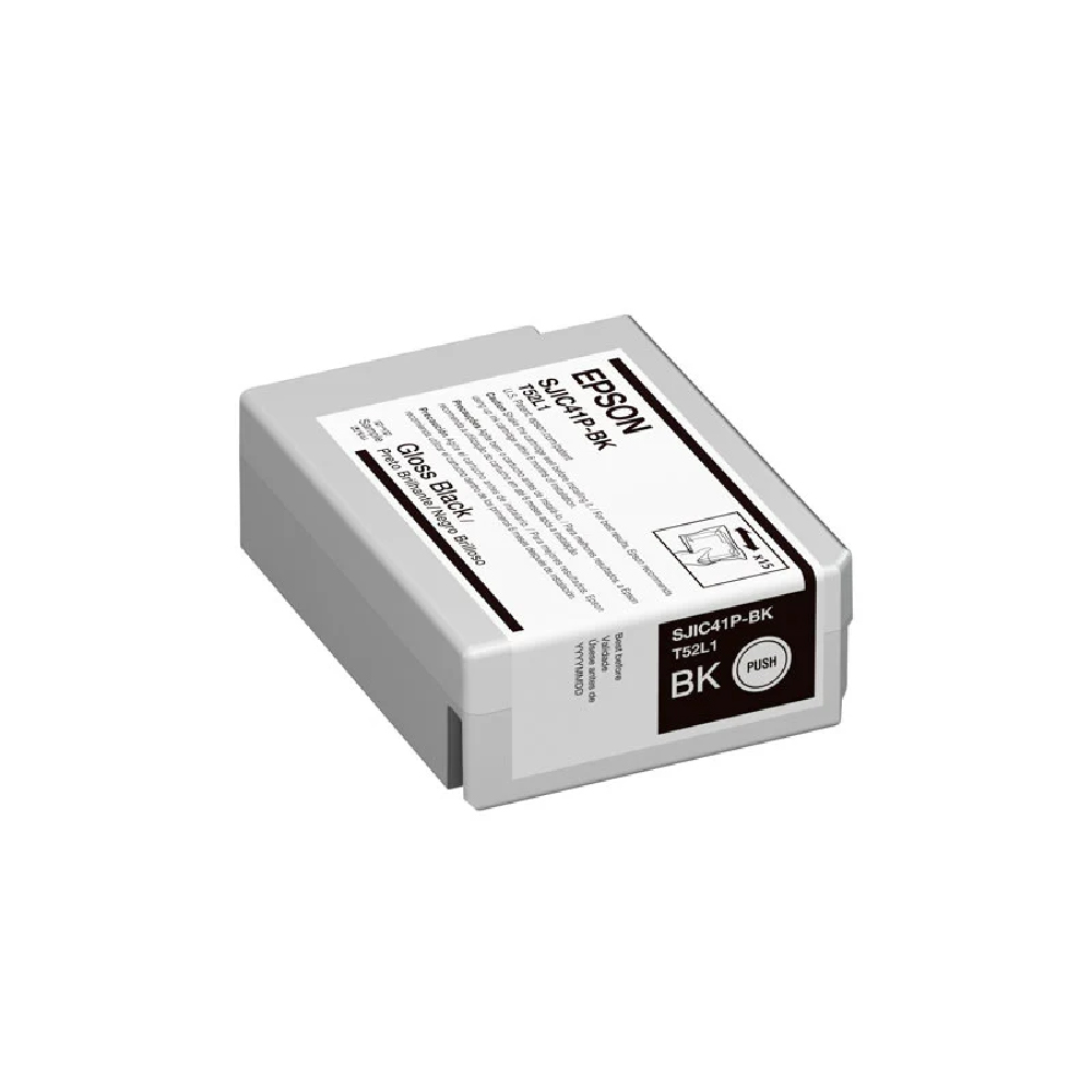 C13T52L120 Epson SJIC41P Cartucho de tinta Epson negro brillante C13T52L120 - Imagen 1