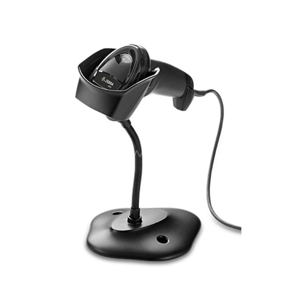 DS2208-SR7U2100SGW Zebra DS2208SR Lector de códigos de barra 1D y 2D USB CABLE Kit cont stand alámbrico DS2208-SR7U2100SGW - Imagen 1