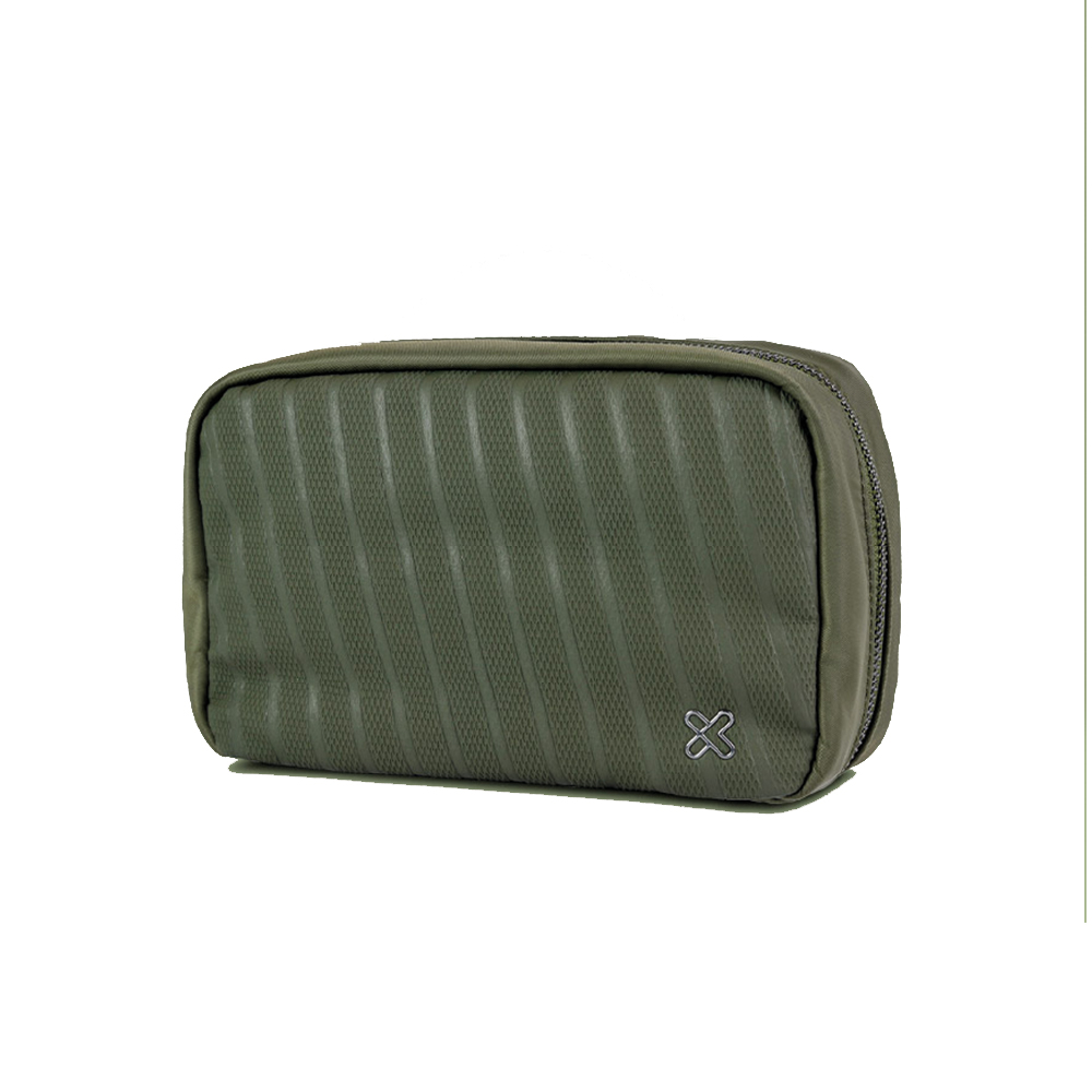 Klip Xtreme Eva case organizador de artículos electrónicos colos verde KTO-750