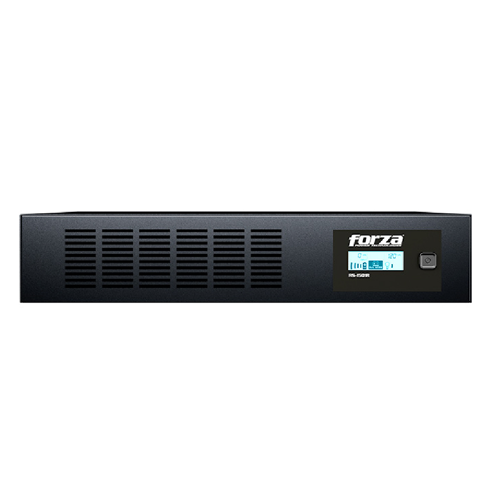 Forza UPS Inteligente 1500VA/900W Montaje en rack, 8 salidas, LCD, Software-120V RS-1501R