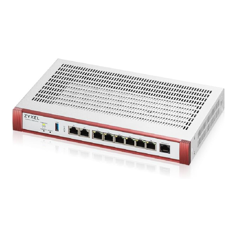 ZyXEL USG FLEX Firewall de seguridad cibernética de alta velocidad ZyWALL USGFLEX200HBUN