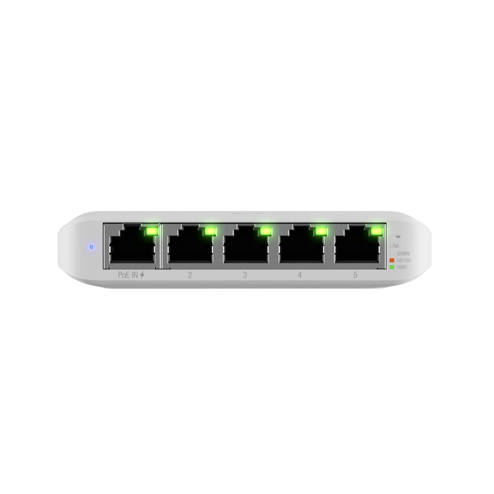 Ubiquiti UniFi Switch compacto de capa 2 de 5 puertos USW-Flex-Mini