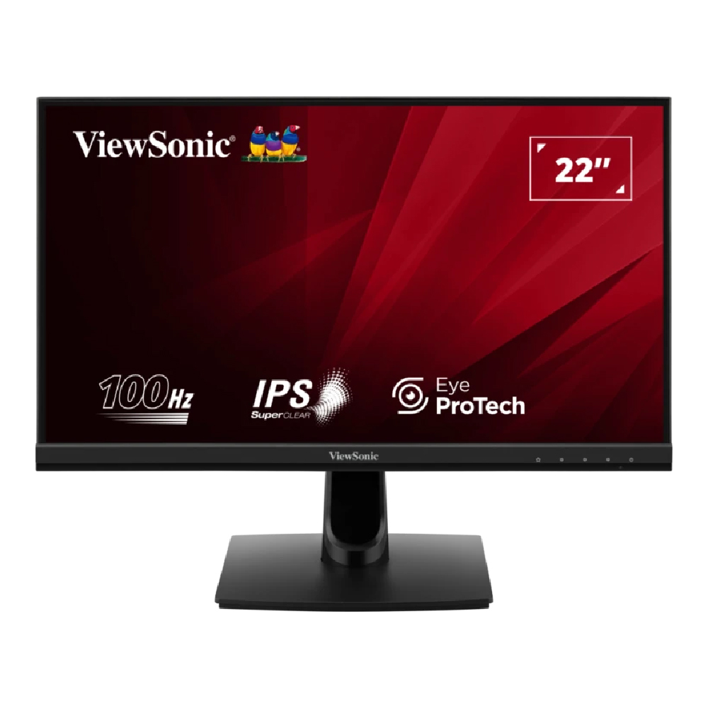 ViewSonic Monitor Full HD de 22" y 100 Hz con diseño sin marco VA2214-H