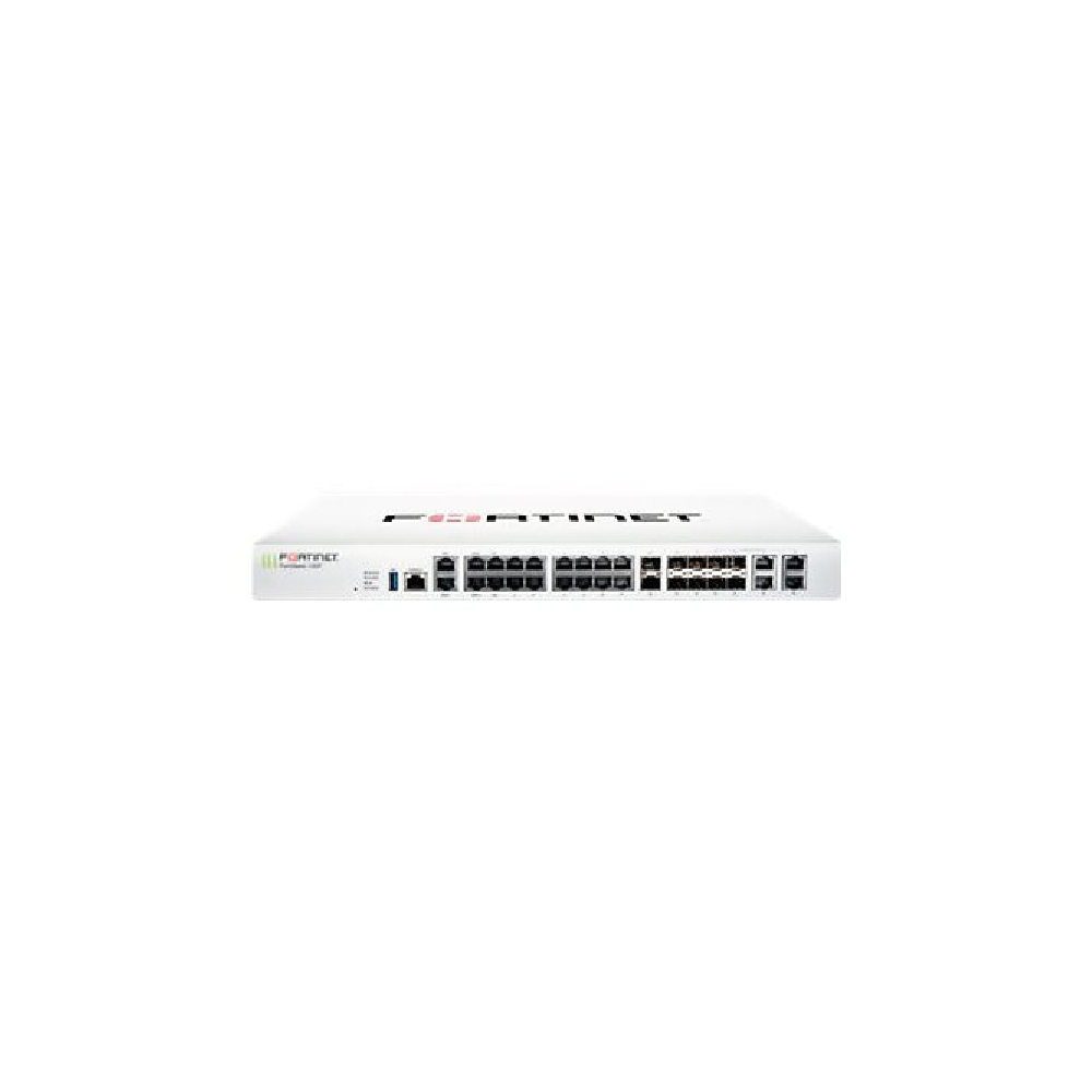 Fortinet FortiGate 100F con 1 año de soporte integral FortiCare 24x7 + 1 año de FortiGuard FG-100F-BDL-950-12