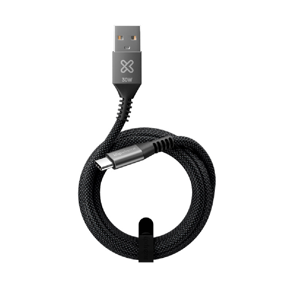 Klip Xtreme PowerGo 050 30W cable USB-A a USB-C 10 pies KAC-050-10FT