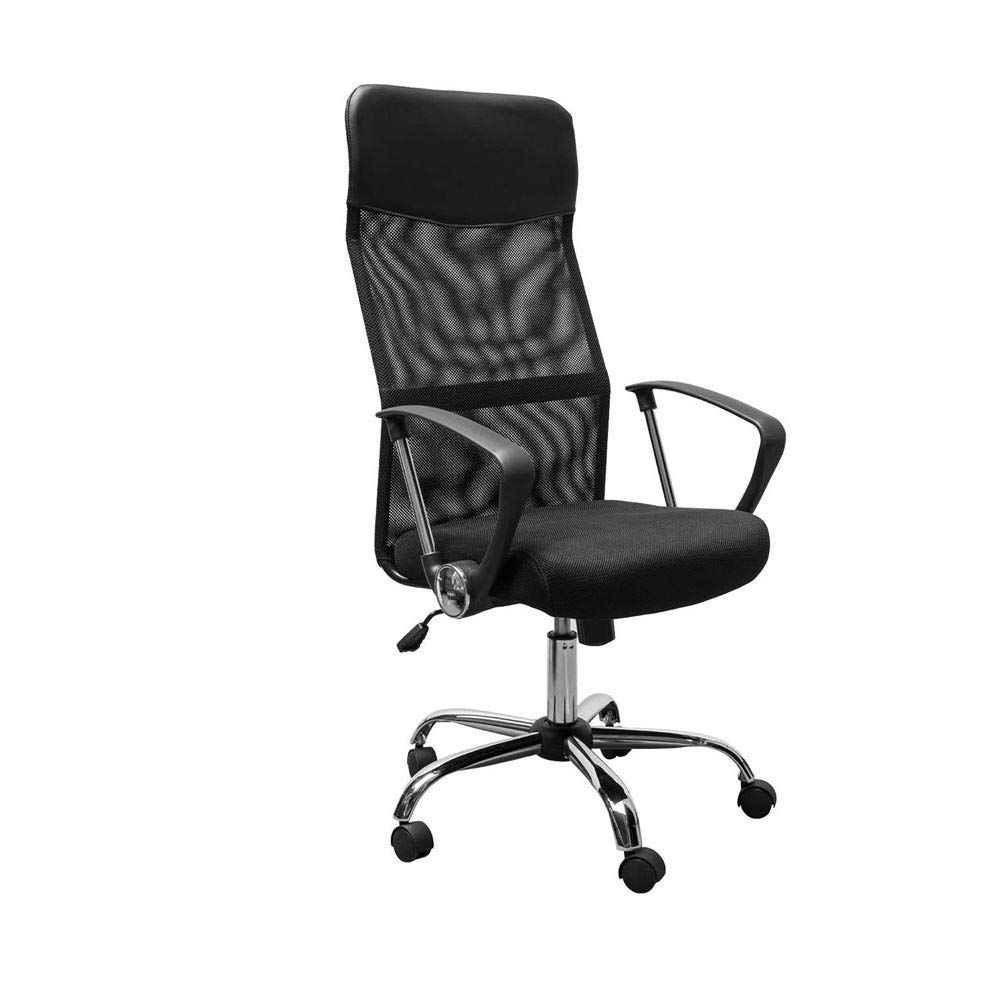 Silla de gerente QZY-2501 con reposabrazos Torin Negra QZY-2501