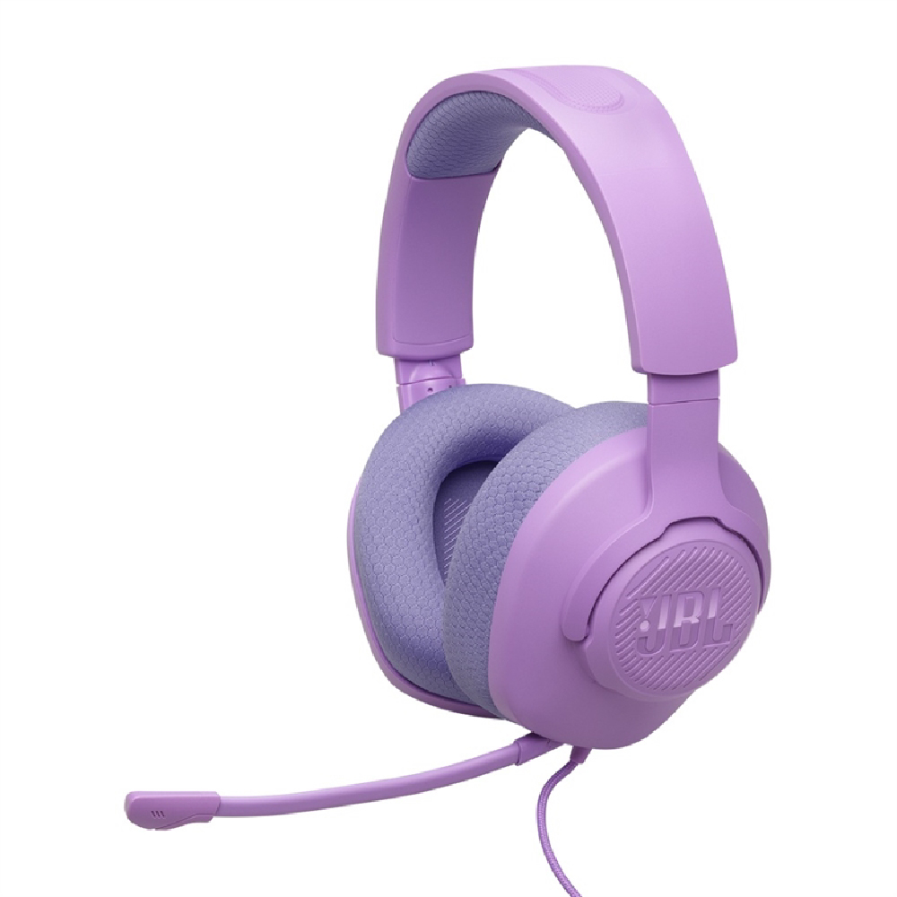JBL Quantum 100M2 audífonos con diadema color púrpura JBLQTUM100M2PURAM