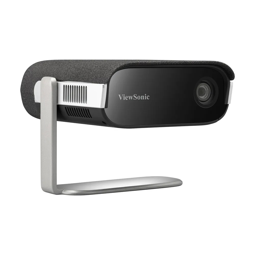 Proyector LED inteligente portátil ViewSonic con Wi-Fi, Bluetooth, batería integrada y altavoces Harman Kardon | M1X
