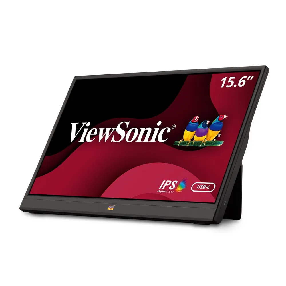 Monitor IPS portátil ViewSonic de 15,6" y 1080p con USB-C y mini-HDMI | VA1655