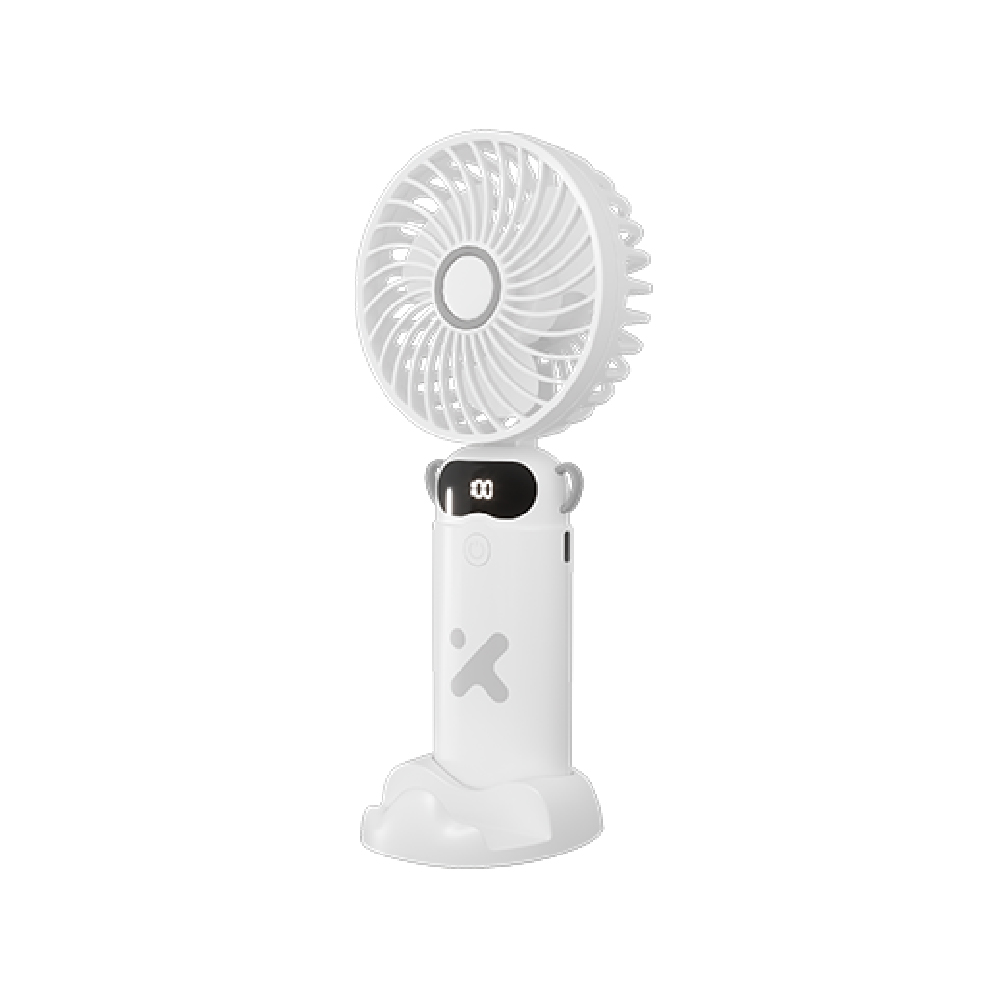 Xtech Mini ventilador recargable de 6 velocidades XTA-900