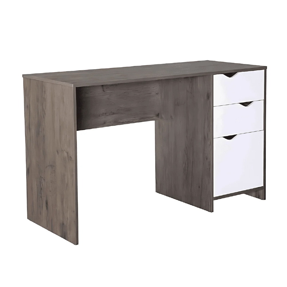 Xtech Escritorio de computadora de un solo nivel con cajones y armario con puerta XTF-CD208