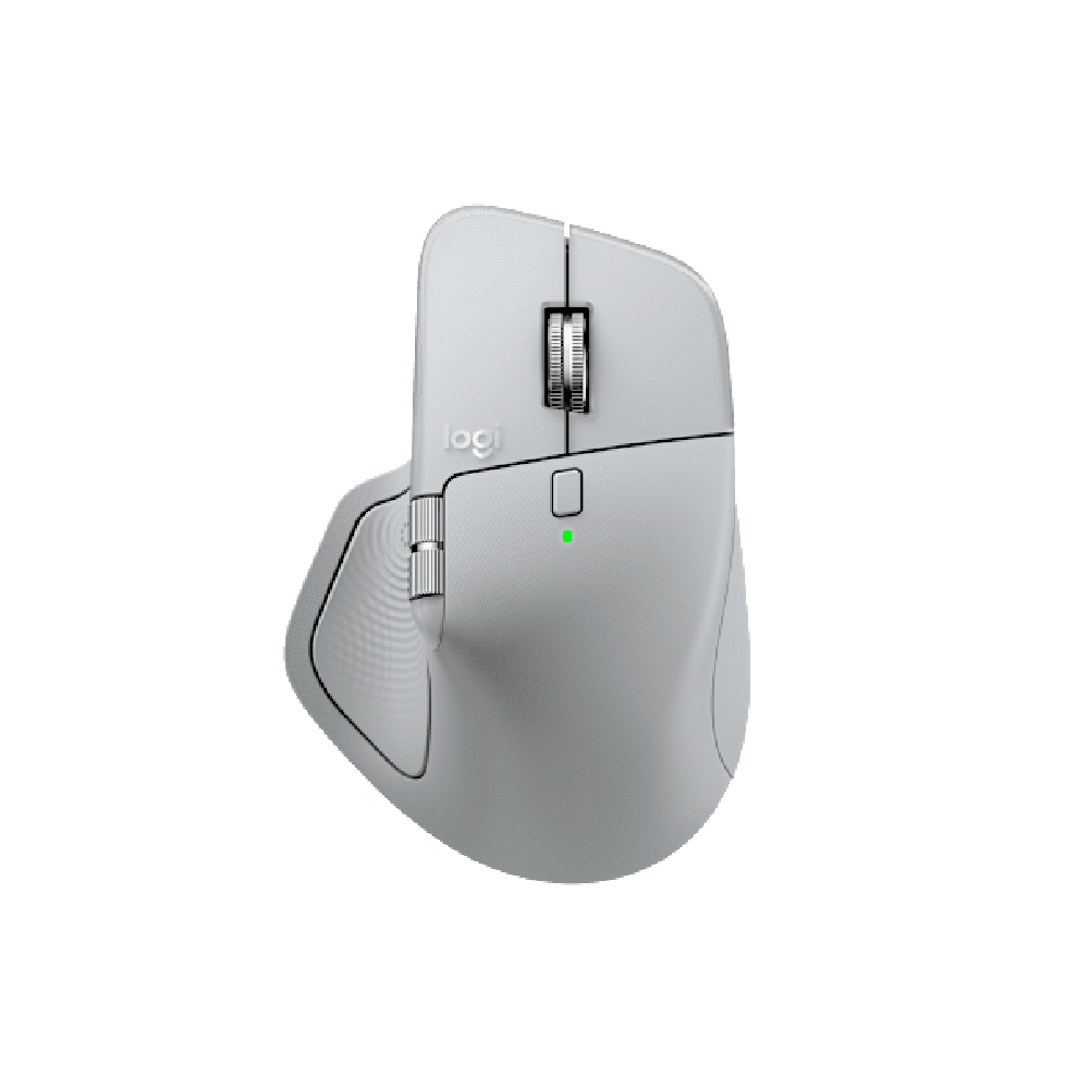 Logitech MX Master 4 mouse color gris pálido 910-007566