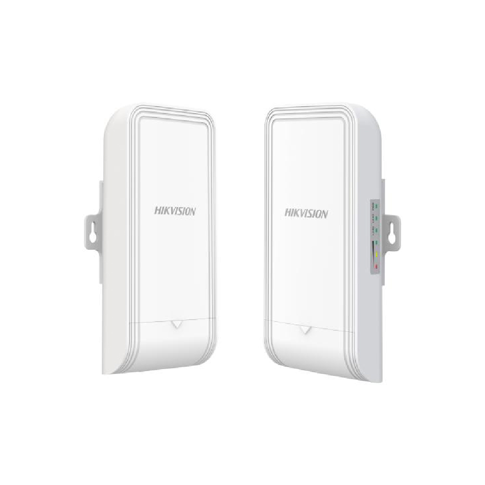 Hikvision Kit de puente inalámbrico de 5 GHz, 867 Mbps y 3 km. DS-3WF3000-EI-5AC/P