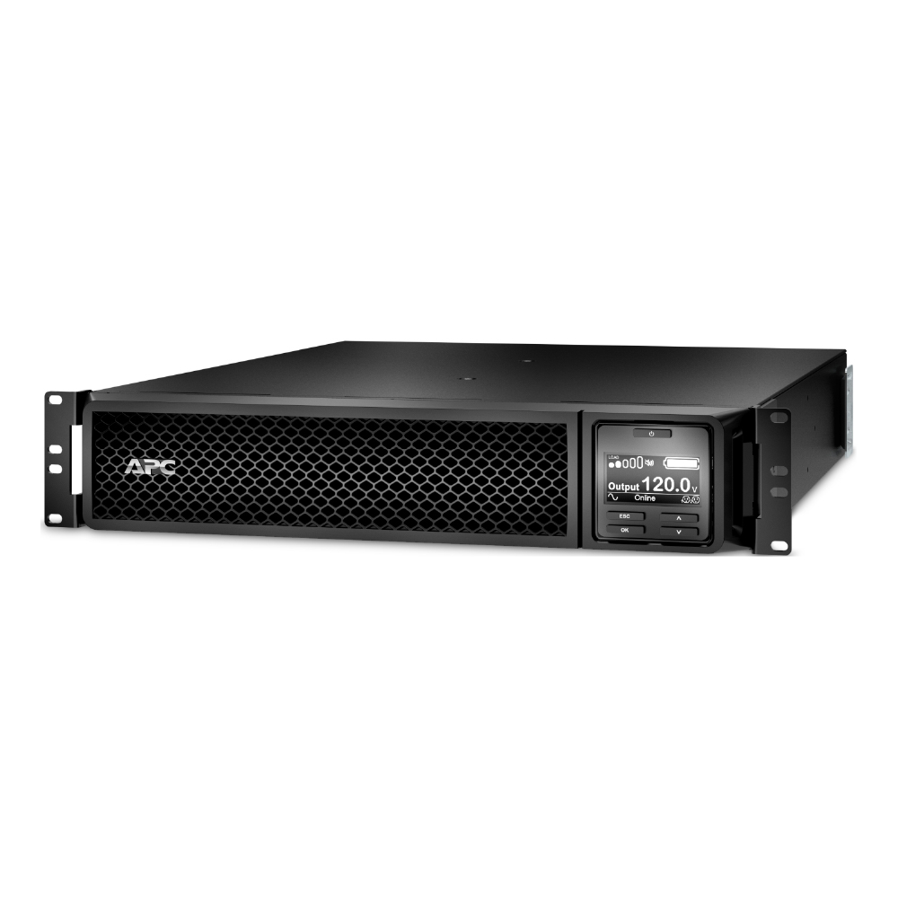 APC Smart-UPS On-Line, 2200 VA, montaje en rack 2U, 120 V SRT2200RMXLA