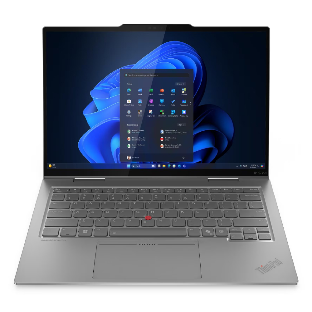 Lenovo Laptop ThinkPad X1 2-in-1 Gen 10 Aura Edition Intel Core Ultra 7 258V y SSD de 1TB 21NU00C3FJ