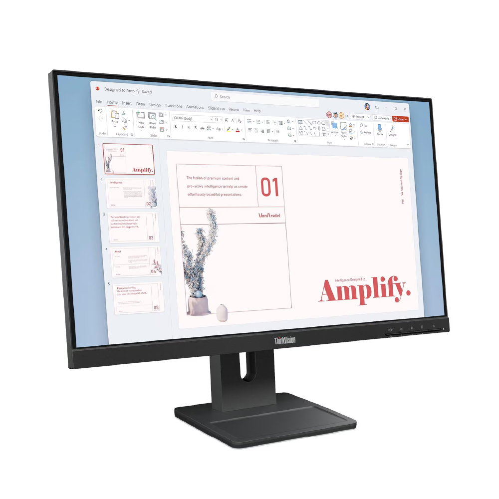 Lenovo Monitor ThinkVision E24-40 23.8 Pulgadas IPS Full HD 100Hz 64BAMAR1LA