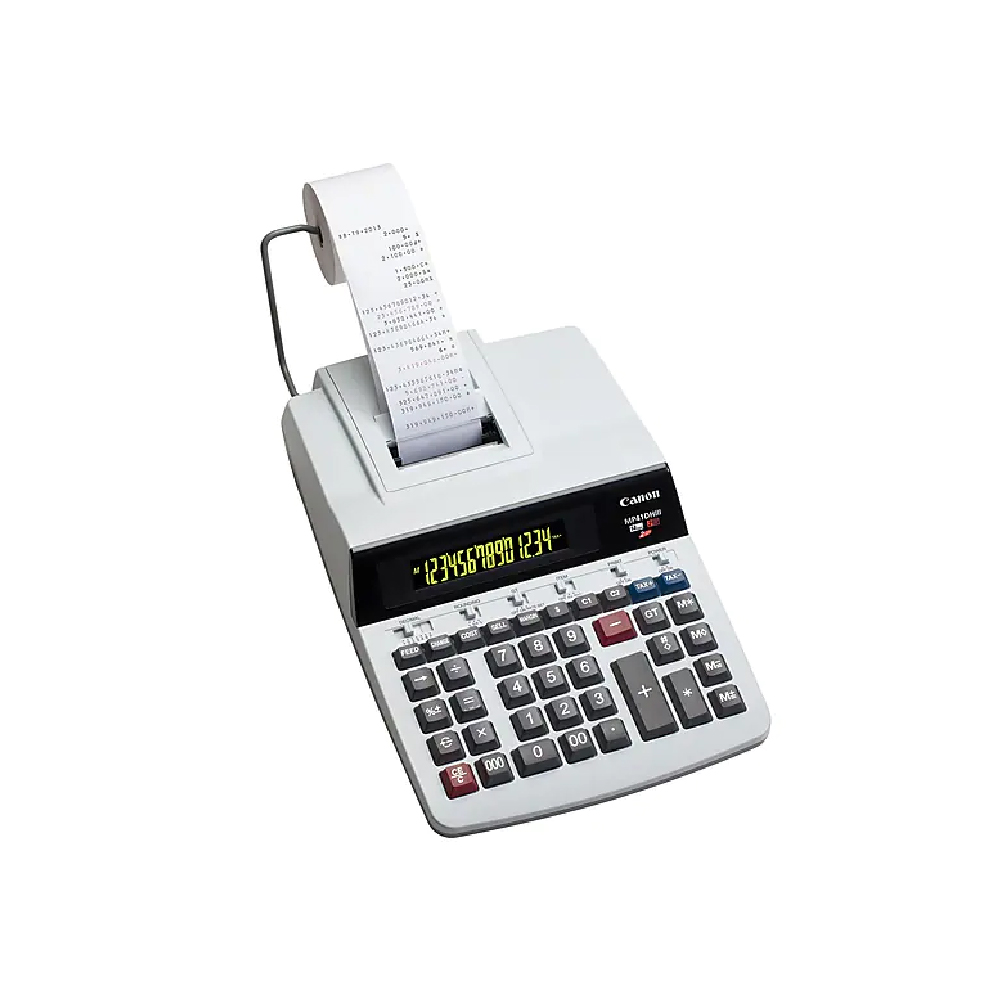 Canon Calculadora Impresora de Escritorio MP41DHIII Pantalla de 14 Dígitos e Impresión Bicolor 8709B001AA
