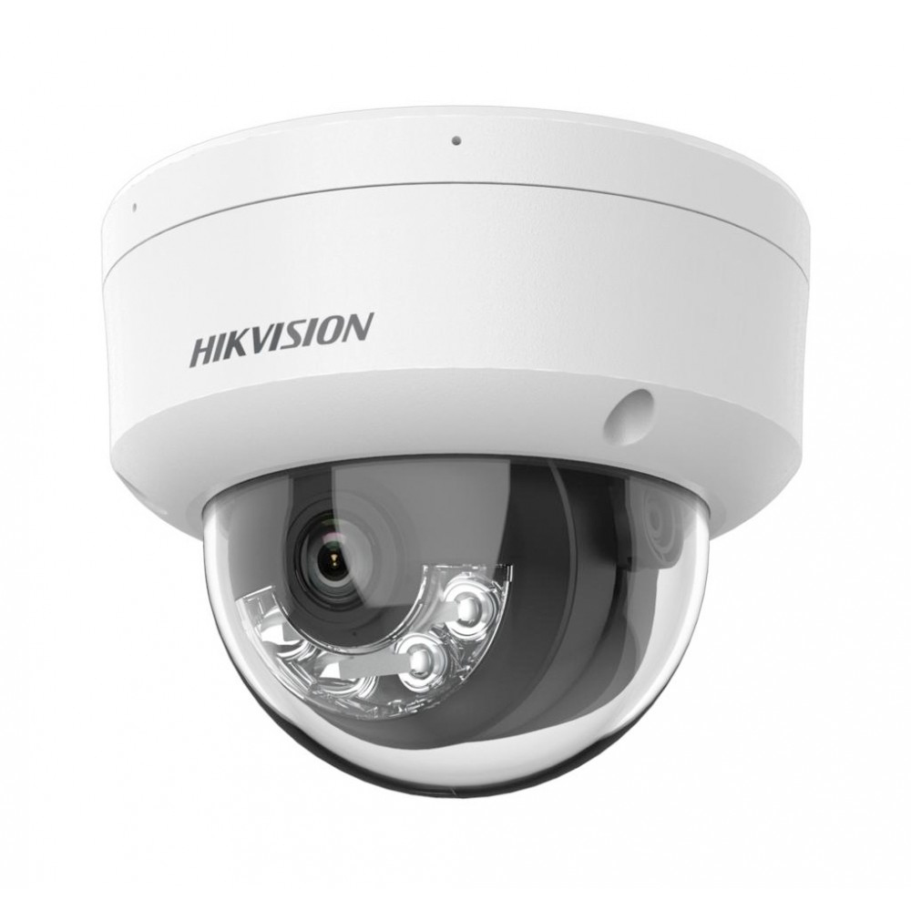 Hikvision Cámara IP Tipo Turret DS-2CD1163G2-LIUF 6MP Smart Hybrid Light y Micrófono Integrado DS-2CD1163G2-LIUF