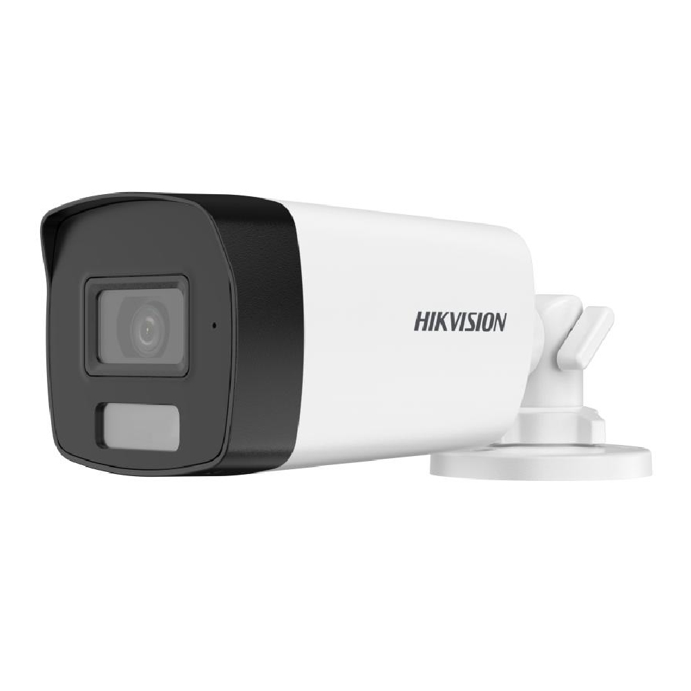 Hikvision Cámara tipo bala fija híbrida inteligente de 2 MP DS-2CE17D0T-EXLF(2.8mm)