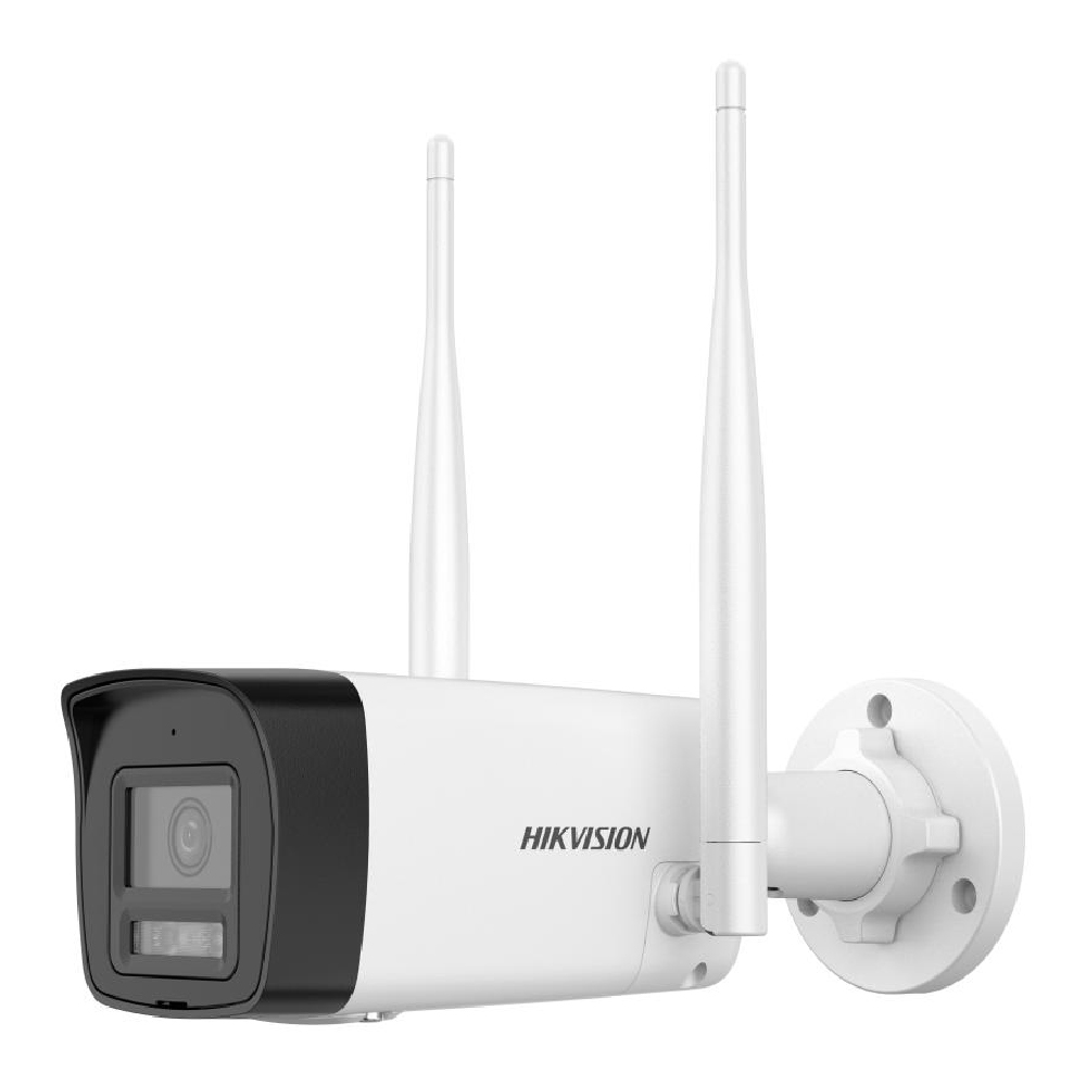 Hikvision Cámara IP Tipo Bala DS-2CV1023G2-LIDWF(B) 2MP Wi-Fi Smart Hybrid Light y Audio Bidireccional